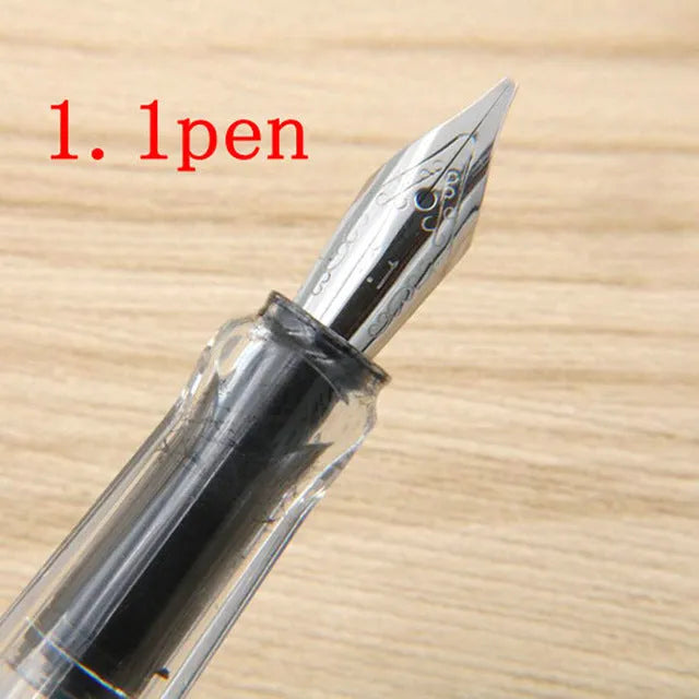 Art Word Parallel Pen with ceramic shell and six iridium nib sizes for Gothic calligraphy