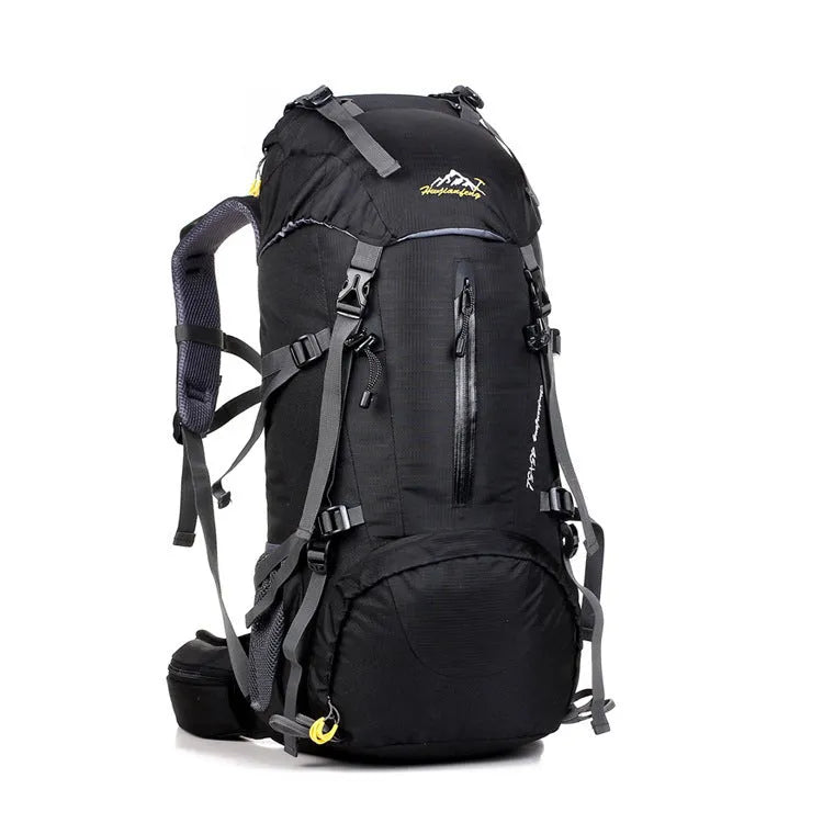 Nylon mountaineering backpack in six colours for hiking camping and cycling travel