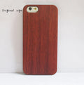 Rosewood laser engraved woodcarving phone case for Apple iPhone models
