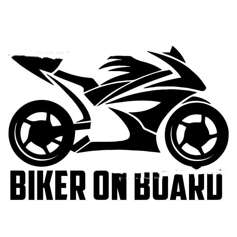 Reflective motorcycle car safety stickers in multiple colours and two size options