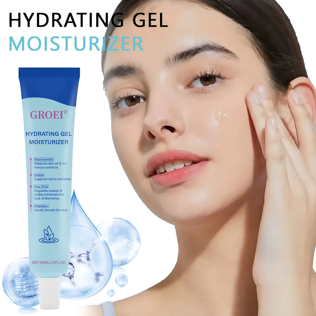 50ml tube of hyaluronic acid facial moisturising gel