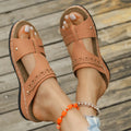 Personalised Roman-style slippers with slope heel design in multiple colour options