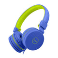 Bengoo C30 over-ear wired headphones in mint green with a braided cable and 3.5mm plug