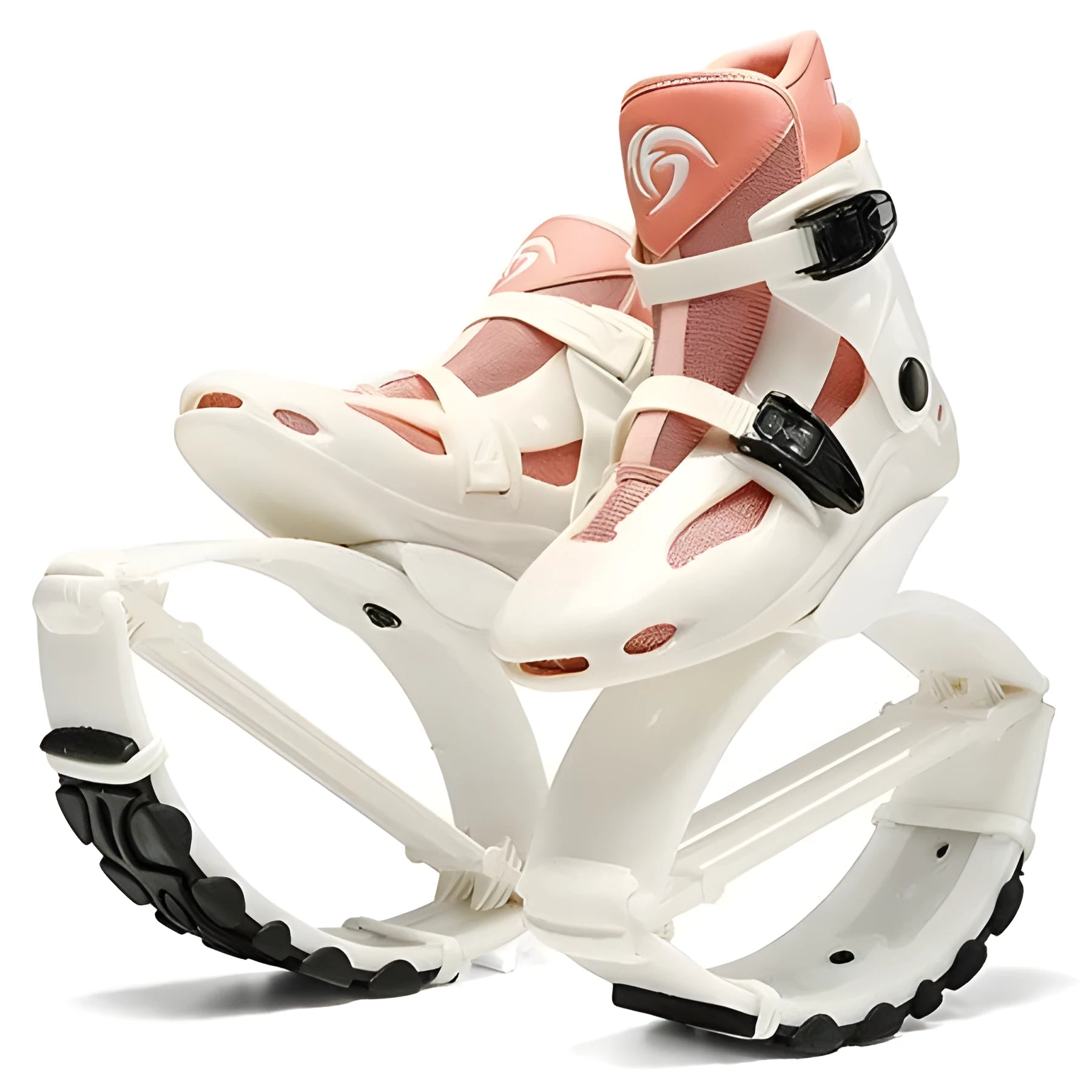 Pair of TPE bounce shoes for fitness shaping, suitable for running and dance sports, size 35-37 M and 38-40 L