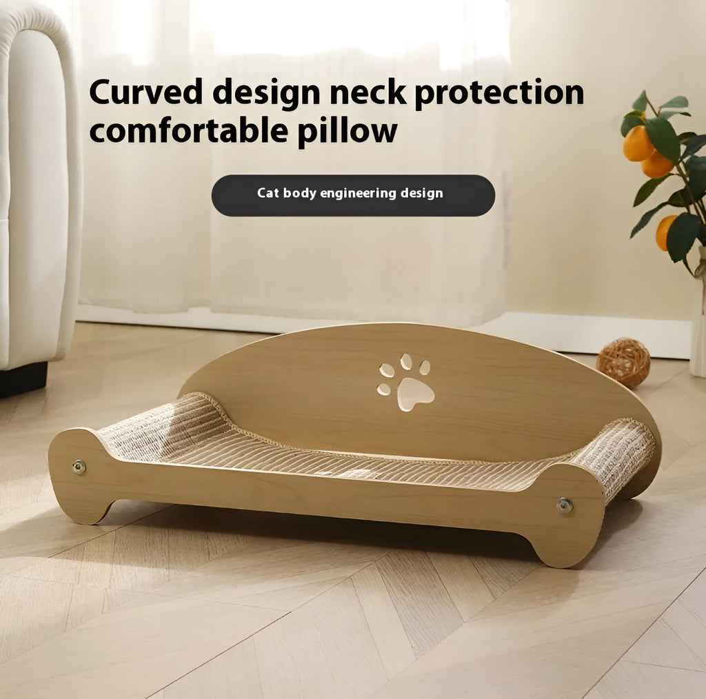 Large sisal cat scratch board in Japanese style heightened design upgrade colour