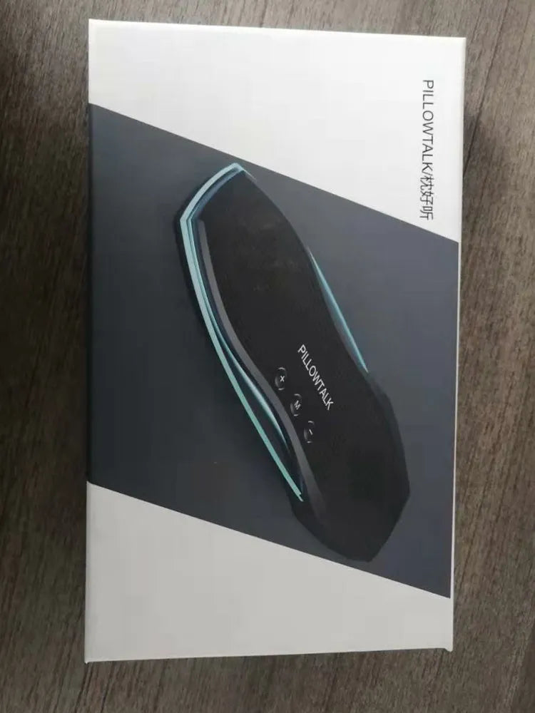 Black true wireless Bluetooth headphones with microphone and USB charging cable