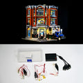 Multi-colour plastic LED lighting accessories for MOC Lego-compatible brick modifications