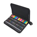 Double line pen with 21 colour set plastic shell water-based ink line width 1mm-2mm for hand account