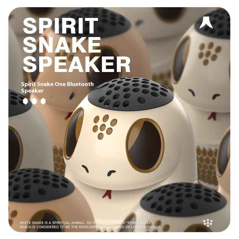 TK900 White wireless cartoon Bluetooth-compatible speaker with USB power, card insertion, lighting, waterproof and drop-resistant features