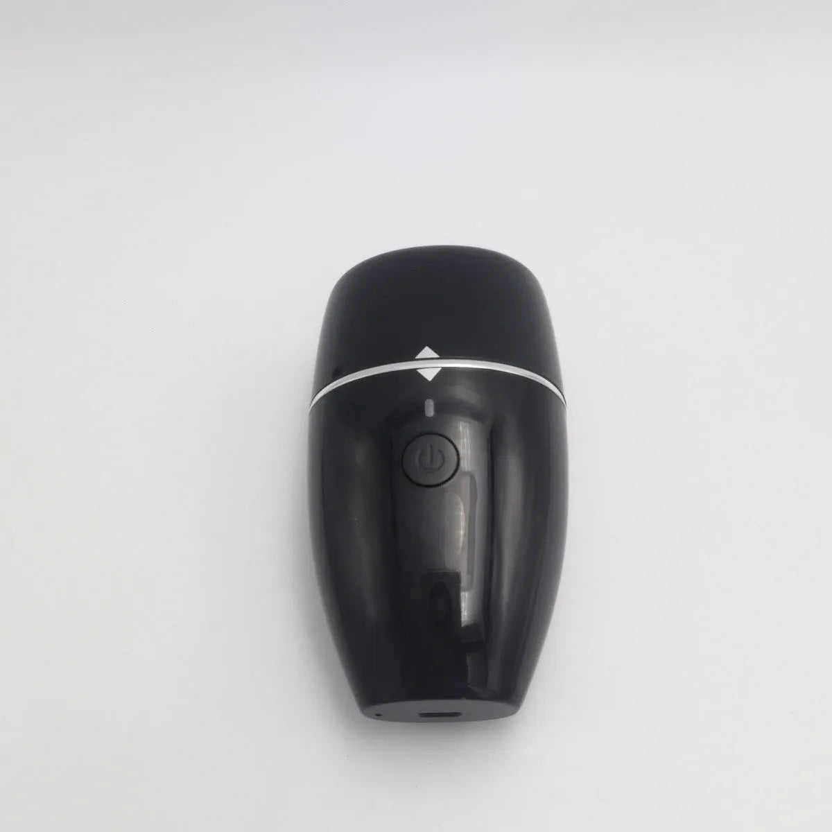 Black electric silicone lip plumper device with 3-speed adjustment and USB charging cable