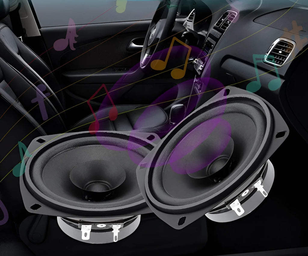 4-inch bass coaxial car horn speaker for car audio modification