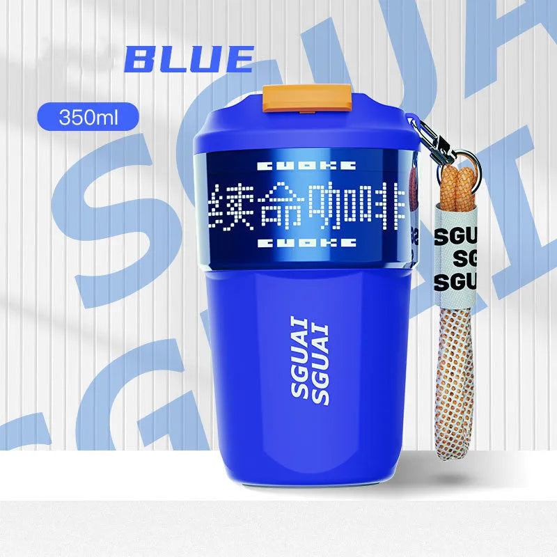 Japanese style portable coffee cup in stainless steel with 50mL capacity