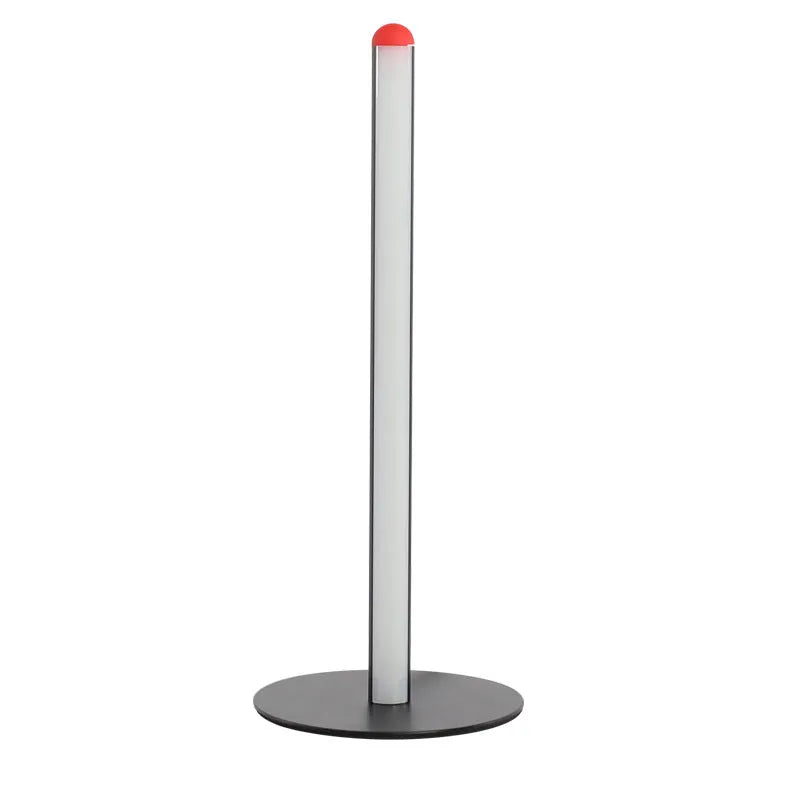 Vertical aluminium alloy floor lamp in modern simplicity style with three height options