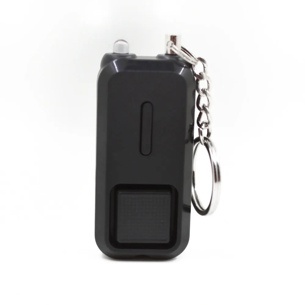 Personal safety alarm keychain in five colours with 130dB loud alert and compact design
