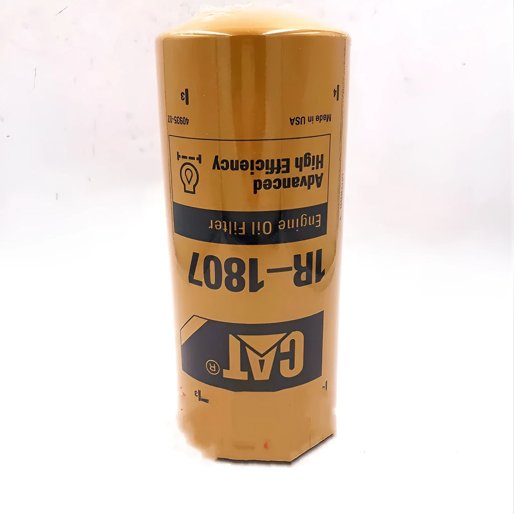 Yellow Caterpillar fuel water separator spin-on filter element for 324D 329D machinery