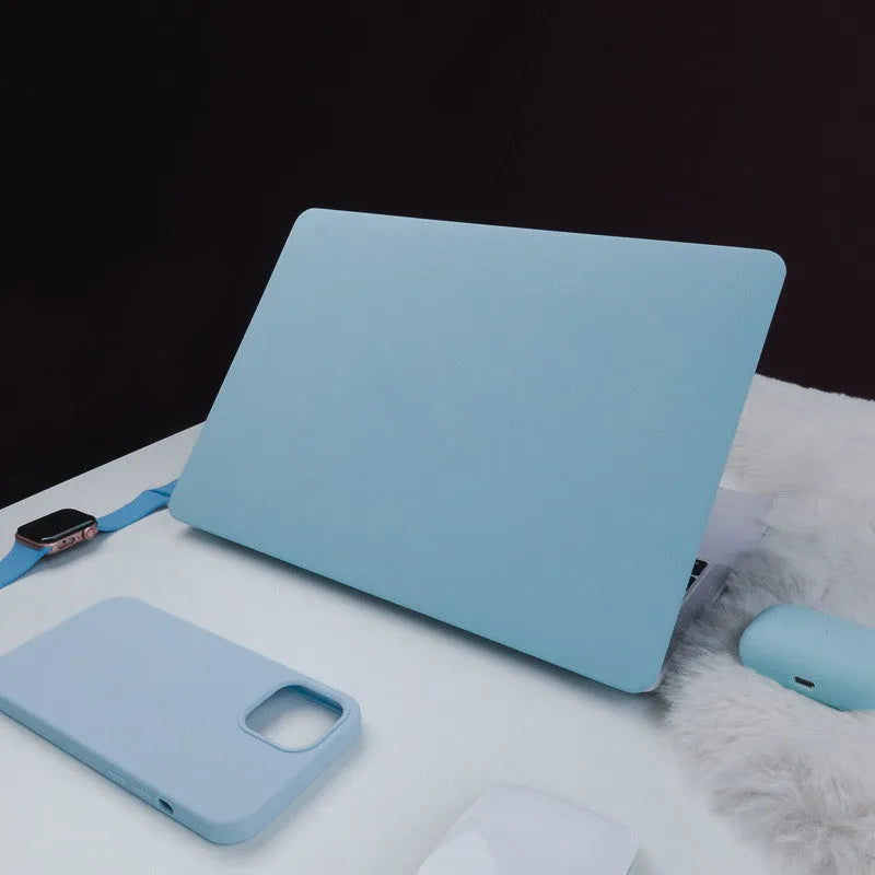 Dream Blue laptop sleeve with colourful stickers for MacBook 11 12 13.3 15 16 inch