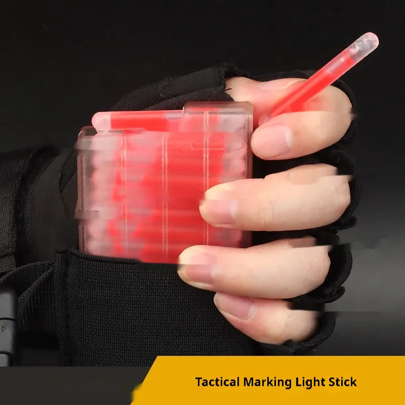 Tactical mark light stick 30-pack outdoor fixed point navigation plastic green red mixed colours