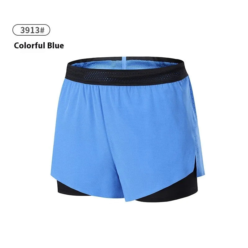 Men's solid colour low-waist polyester basketball shorts laid flat, showing short length and athletic design.