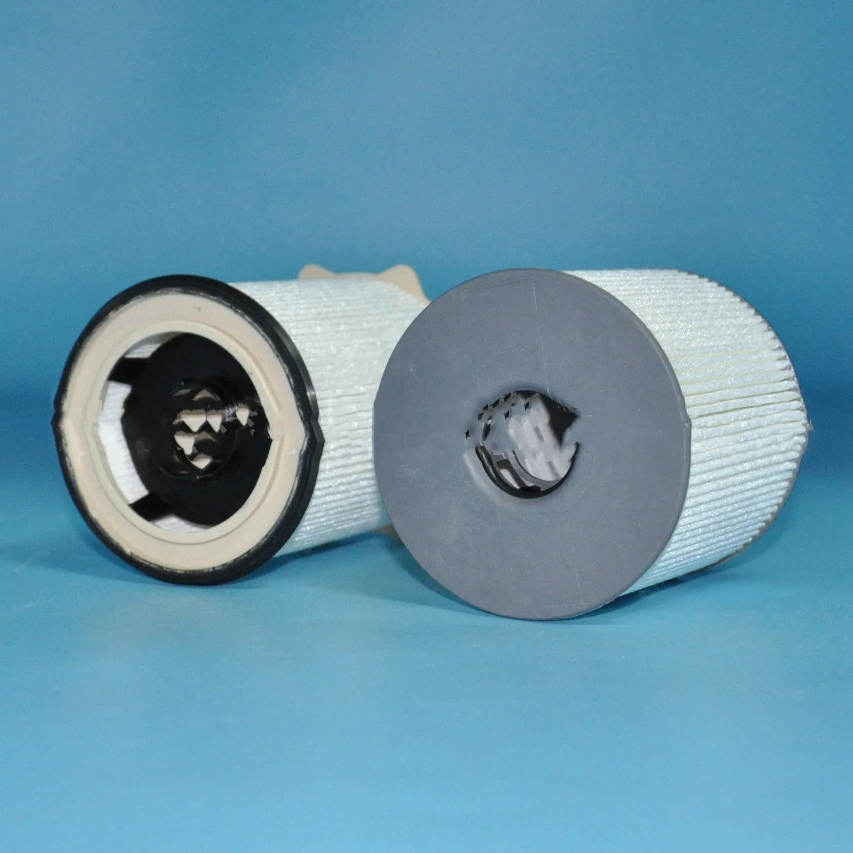 RAM 1500-5500 diesel fuel filter kit with white housing and oil-water separator.