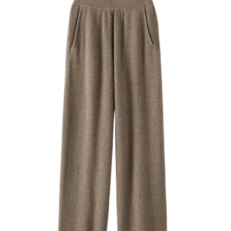 Women's thick cashmere leggings in free size with high elasticity available in five colours
