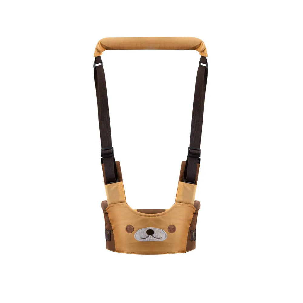 Baby walking harness belt in cotton with multi-functional lift and pull design for toddler safety