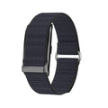 Blood oxygen sport smart watch with IPS screen and black nylon woven band