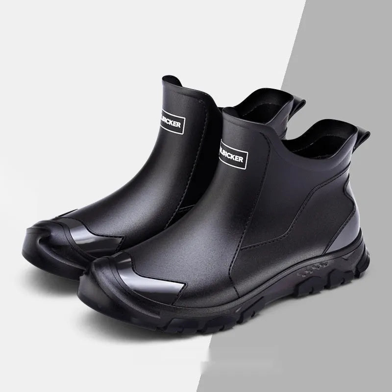 PVC outdoor wading shoes with non-slip soles in multiple colour options