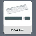 Double-sided keyboard mouse pad with memory foam wrist support in multiple colour options