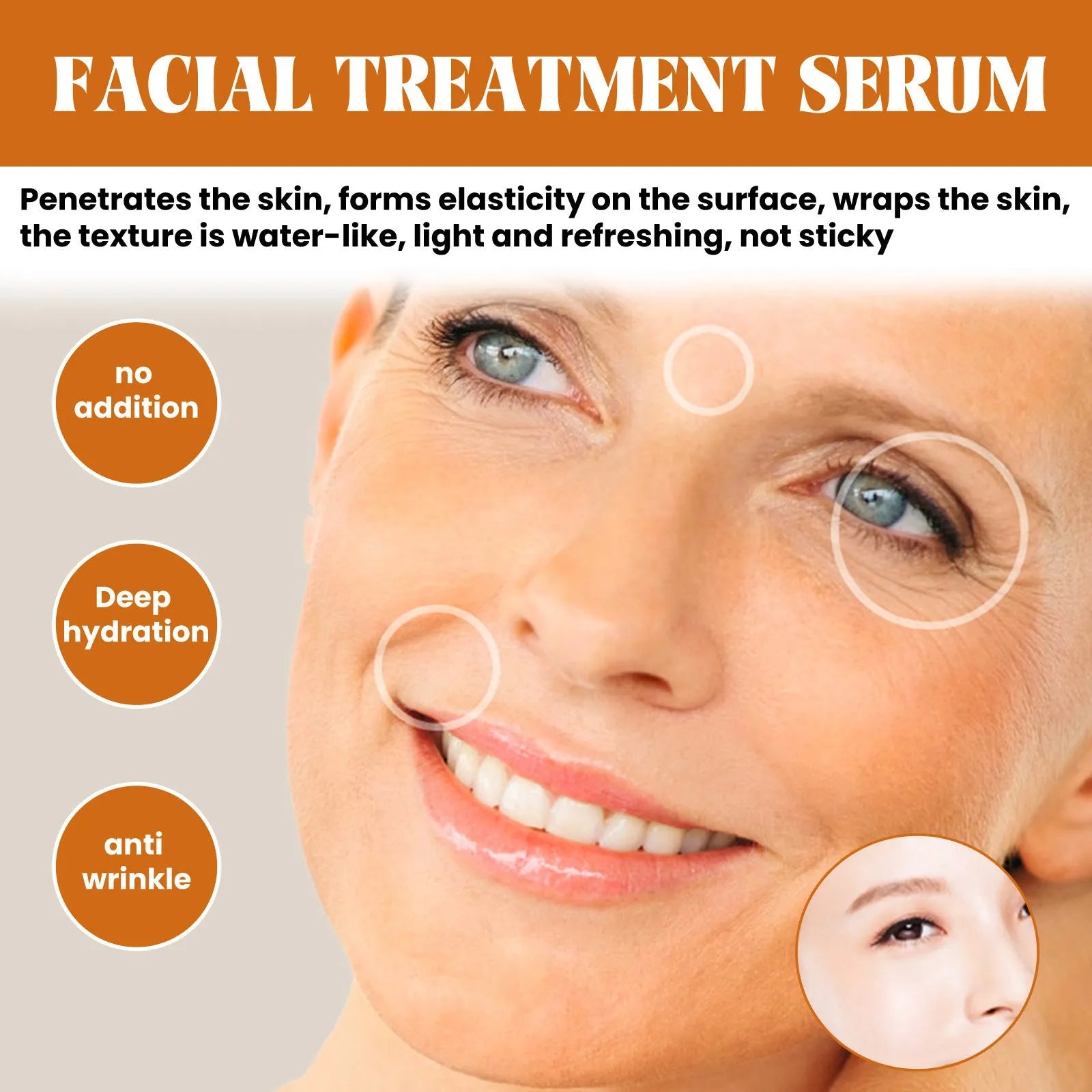 30ml retinol anti-wrinkle essence spray in boxed packaging for face and eye area