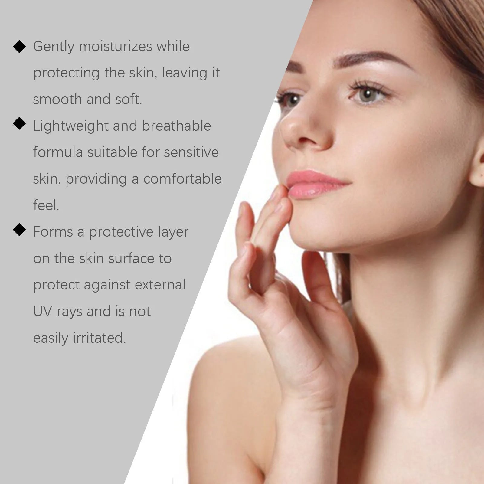 70g protective cream container with collagen and coffee extract ingredients