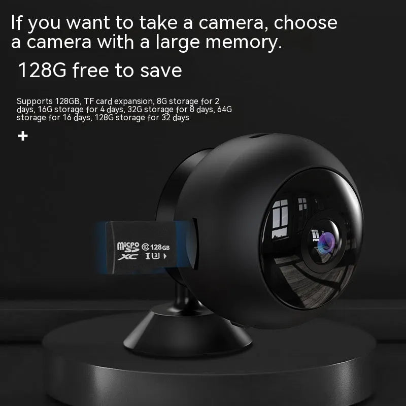 1080p wireless WIFI surveillance camera with ABS plastic housing for indoor security monitoring