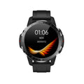 CT08 dual system smart watch in black with 1.6 inch HD TFT screen showing fitness interface