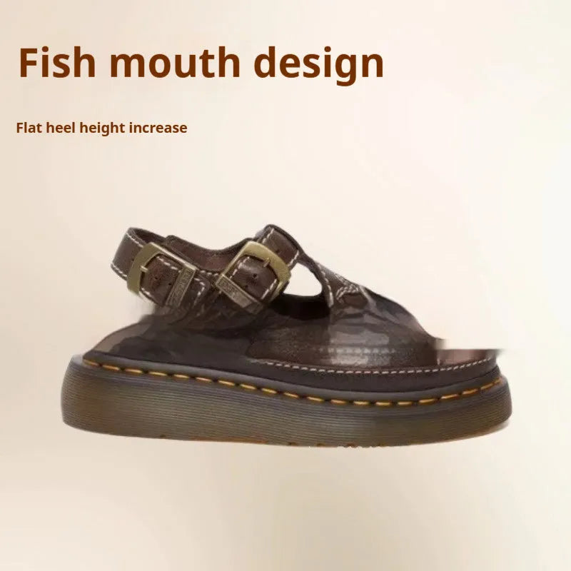 Men's black embroidered floral beach sandals with a flat heel on a white background.