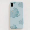 Nebula TPU phone case with star design, available for iPhone 11, XR, XS Max and other listed models