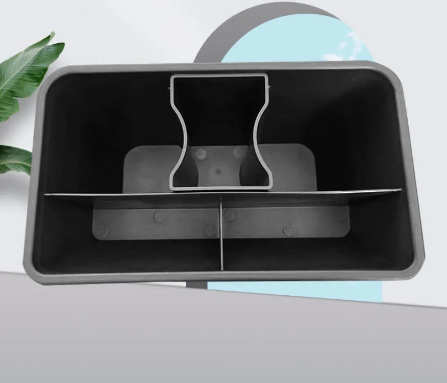 Tesla Model Y rear storage box in ABS plastic with waterproof feature and snug fit