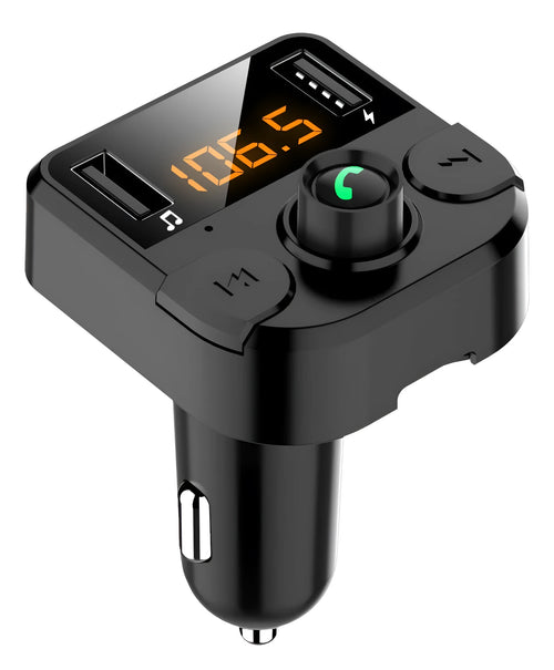 Black BT36B car MP3 Bluetooth player with FM radio for cigarette lighter power connection