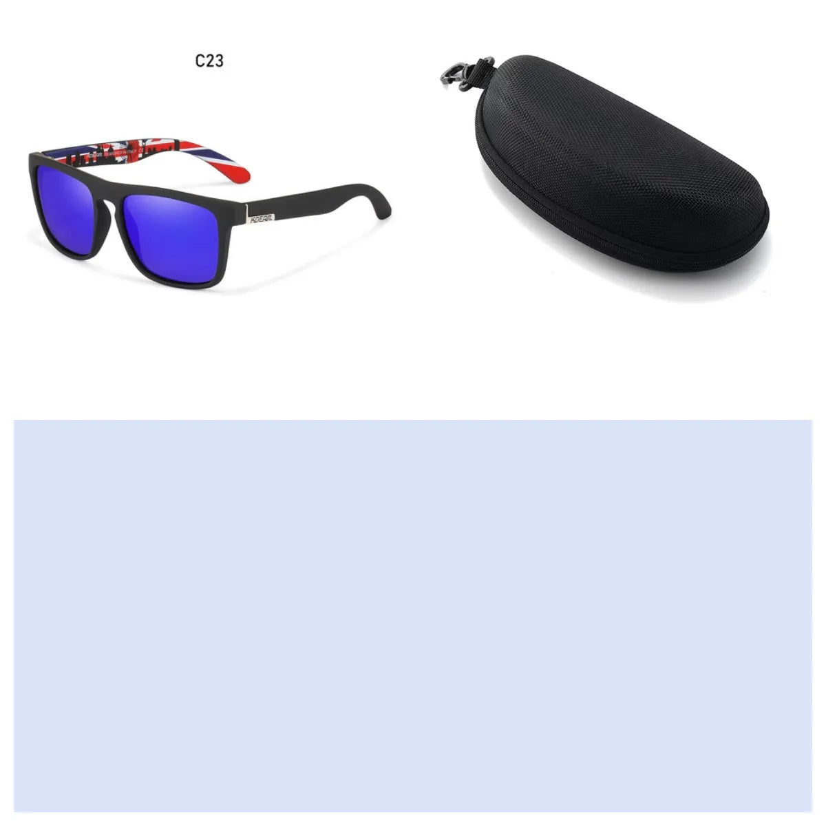 Men's polarized sports driving sunglasses with full frame, UV400 protection, and multiple colour options