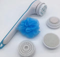 Rechargeable electric spin spa bath brush with soft bristles in a colour box