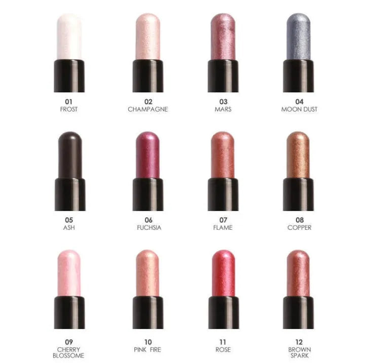 Focallure eyeshadow eyeliner pencil in one with 12 colour options for eye modification
