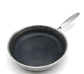 Stainless steel frying pan 26cm with flat base suitable for induction hob