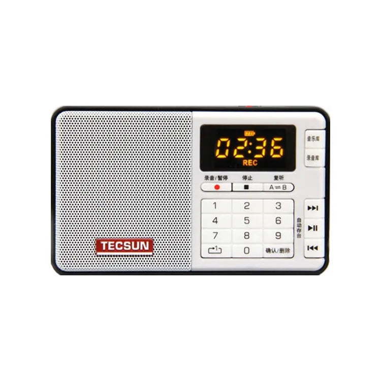 Tecsun Q3 Broadcast Recorder Digital Audio Player in multiple colour options