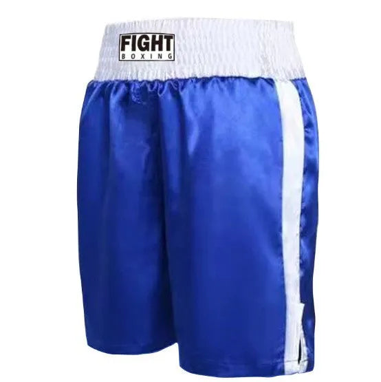 Boxing shorts in various two-tone colour combinations with contrasting waistband styling