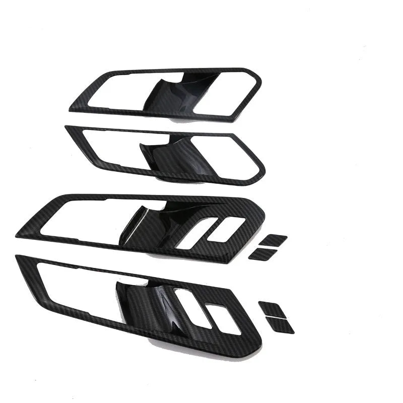 Black ABS plastic central console cup holder accessory for 2019 BMW X5