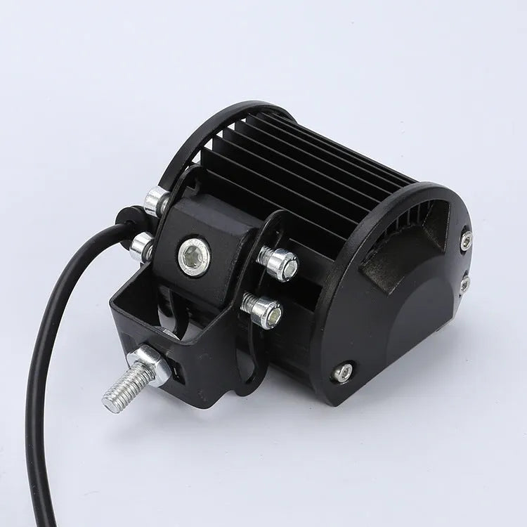 Black 18W car LED work light with aviation aluminium alloy die-cast shell and IP67 protection
