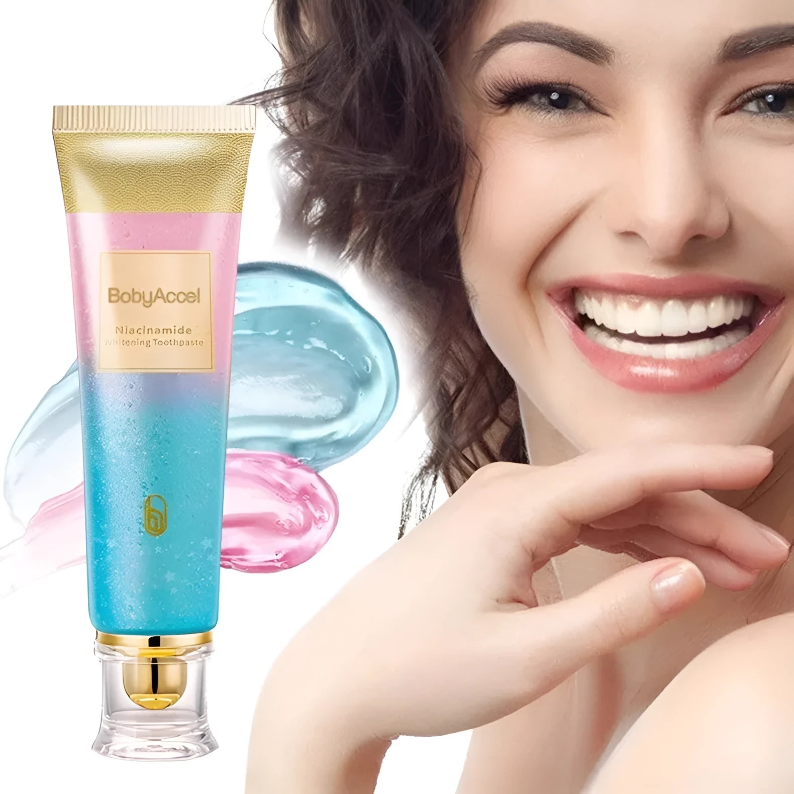 Nicotinamide whitening toothpaste tube 100g for adult oral care