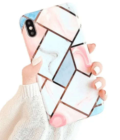 Silicone gel mobile phone case for Apple iPhone in Style C design.