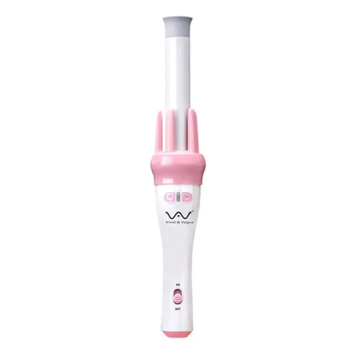 Rotating curling iron with tourmaline ceramic 21mm-30mm barrel for wet and dry hair styling