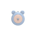 Household neck necklace small purifier in blue, brown or white with USB and vehicle power and button control.