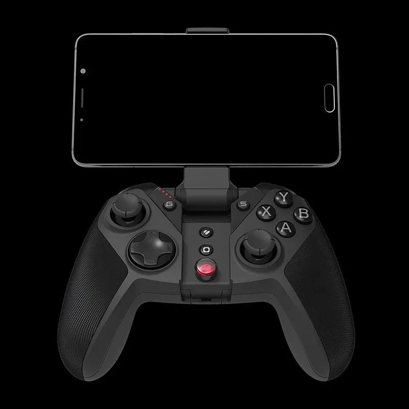 Black Gaishi wired video game controller with Type-C cable on a dark background