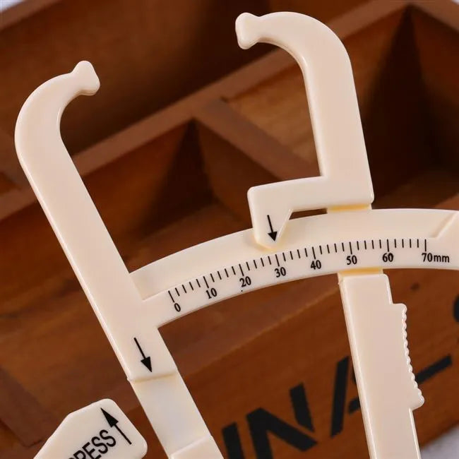 Acrylic body fat caliper for skin fold thickness measurement with 0.001mm accuracy